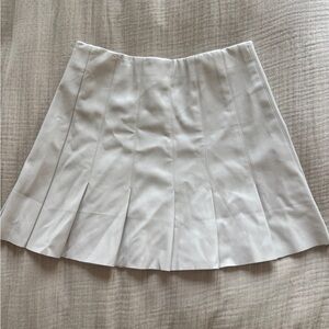 En Saison Ivory Skater Skirt